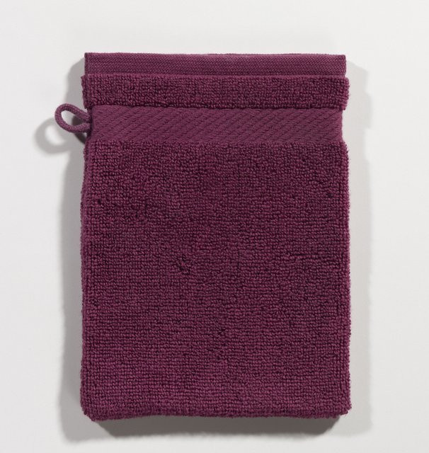 casa NOVA Waschhandschuh, lila, Baumwolle, Unisex - Bild 1