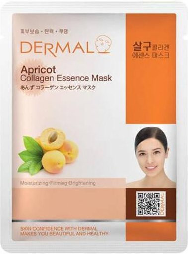 DERMAL Kollagen Essenz Maske, Aprikose, 23 g - Bild 1