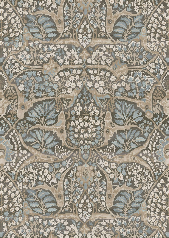 Lewis & Wood Tapete Alhambra 100 Persian mit floralem und orientalischem Design in Multicolour, Vlies, Breite: 134 cm - Bild 2