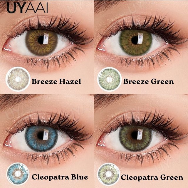 UYAAI Farbige Kontaktlinsen Breeze Green - Bild 1