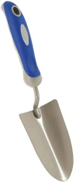 Galaflor Blumenkelle aus Stahl mit Kunststoffgriff in Blau - Bild 1