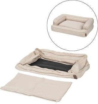 LIFESTYLEPETS Ersatzbezug für Liegeplatz Comfort Deluxe in Beige, Größe M - Bild 1