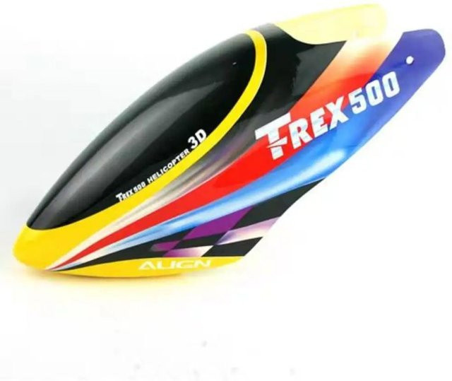 Trex Hubschrauber Zubehör, Glasfaser, Grün, Bunt / Mehrfarbig - Bild 1