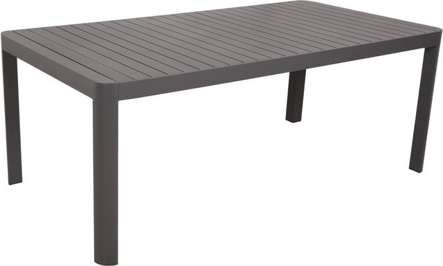 Garden Pleasure Gartentisch Amira ausziehbar aus Aluminium in Anthrazit Grau - Bild 1