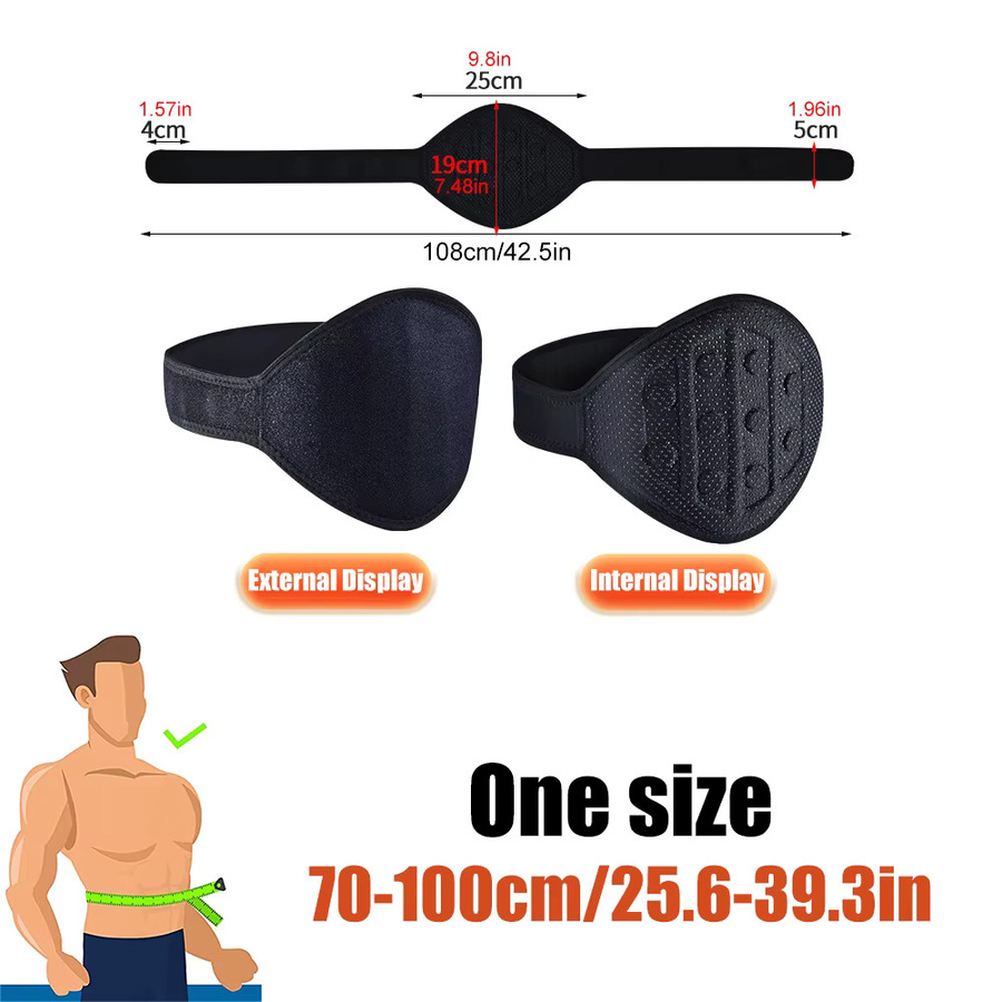 BOTQTOW Taillenstützgürtel mit Magnetfeldtherapie, Unisex - Bild 2