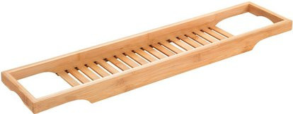 WENKO Badewannenablage Bambusa aus Bambus in Braun, B/H/T: 70 x 15 x 16 cm - Bild 1