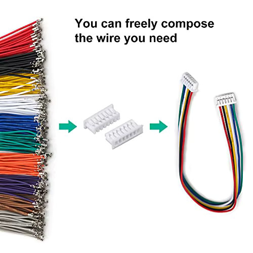 Molex Pico Blade 1,25mm Pitch Stecker Set in Multicolour (MX1,5-Kit) - Bild 4