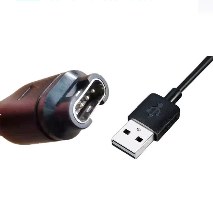 JCD USB A auf USB Typ-C Ladekabel und Datenkabel für Garmin Fenix, Vivoactive und Forerunner Uhren in Schwarz - Bild 4