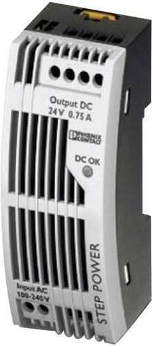 Phoenix Contact Hutschienen-Netzteil 2868622 DIN-Rail 24 V/DC 0.83A 18W Grau - Bild 1