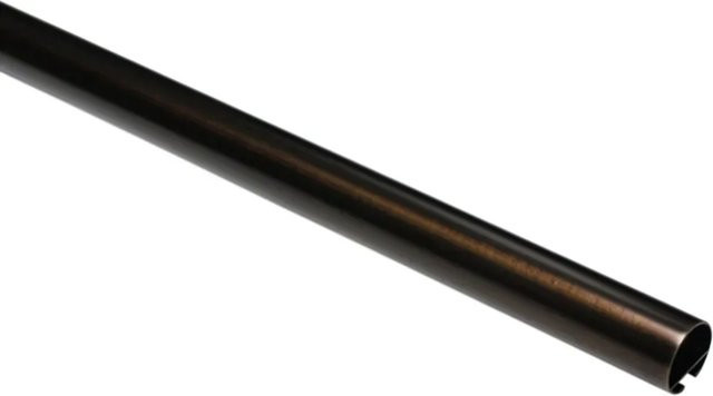 Gardinia Gardinenstange Windsor mit Innenlauf Ø 25 mm in Bronze, Länge: 160 cm - Bild 1
