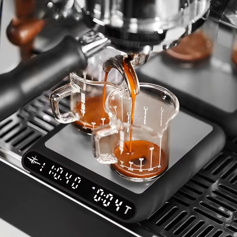 JUSTINLAU Formula Smart Kaffeewaage mit Timer für Pour-Over und Espresso, elektrisch, in Weiß oder Schwarz - Bild 3