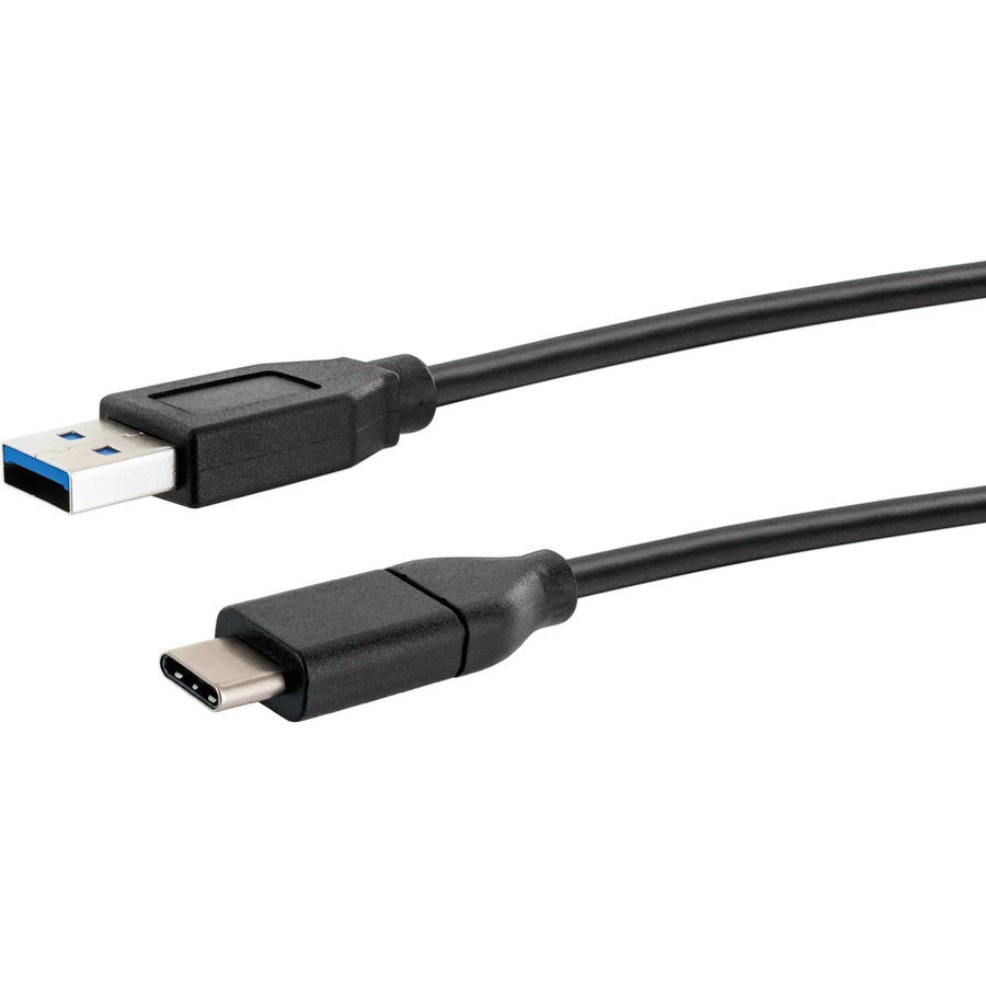 Schwaiger USB 3.0 A auf USB 3.1 Type C Sync und Ladekabel, Schwarz, 0,50 m - Bild 2