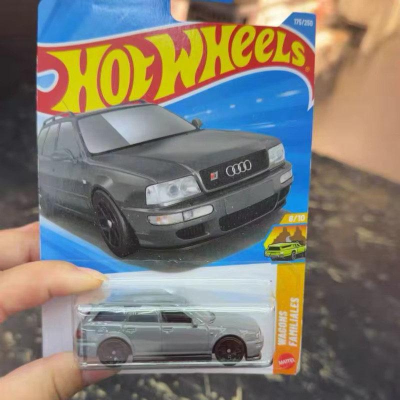 Hot Wheels 94 Audi Avant RS2, Diecast-Automodell, Metall, Grau, ab 3 Jahren - Bild 3