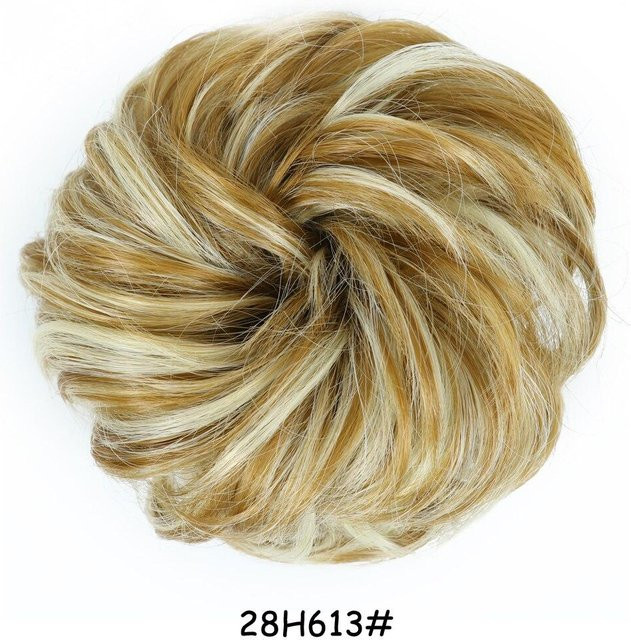 MISS WIG Messy Chignon Donut Haarknoten Kunsthaar, Damen - Bild 1