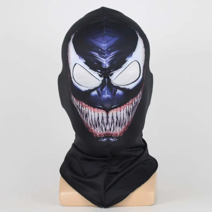 Beast Kingdom Spiderman Venom Sturmhaube Maske, Cosplay, Schwarz - Bild 3