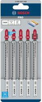 Bosch Stichsägeblatt T 302 H Clean für PVC und PMMA, 5er-Pack - Bild 2