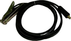 JAS Massekabel-Set mit Stecker in Schwarz, 5 m Länge, 400 A, für 50-70 qmm, aus PVC - Bild 1