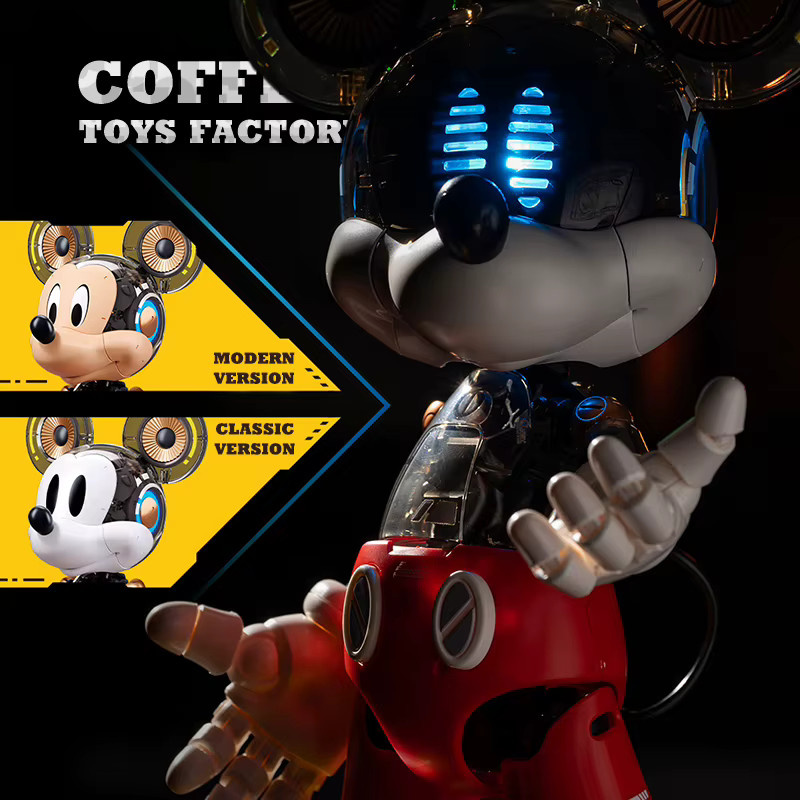 Enesco Mickey Mouse Donald Duck Bausteine, Roboter, Disney - Bild 2