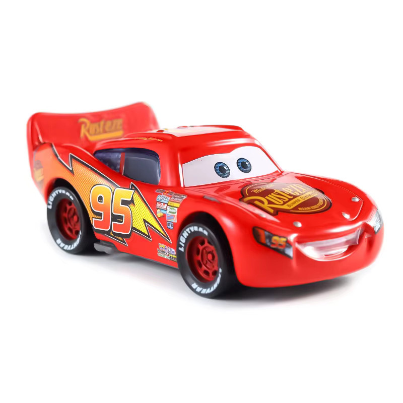 TAKARA TOMY Disney Pixar Cars 3 Lightning McQueen Jackson Storm, Rennwagen, Metall, Rot - Bild 2