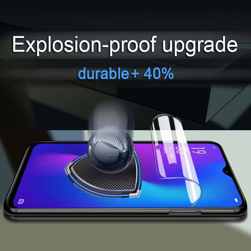 FindX9 Ultra Matte Hydrogel-Schutzfolie mit Sichtschutz für OPPO Find X9 Pro, Find X9s Pro und Find X9+ in Blau/Transparent - Bild 3