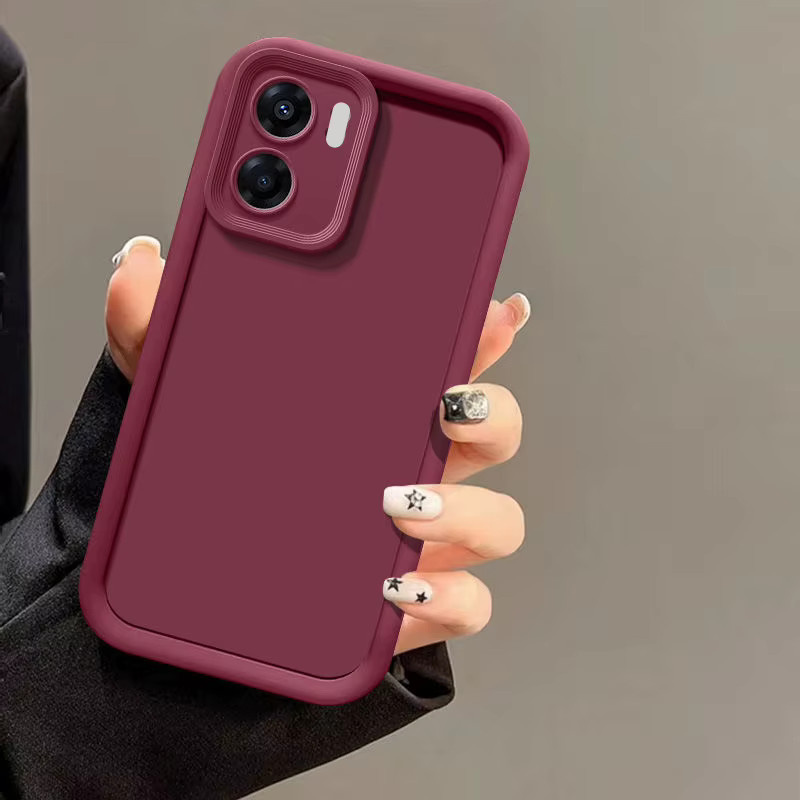 Luxus Handyhülle für OPPO A57 2022 4G, A77 2022 4G, A57S 4G und A57E 4G in Weiß mit mattem Sturzschutz und weicher Abdeckung - Bild 2