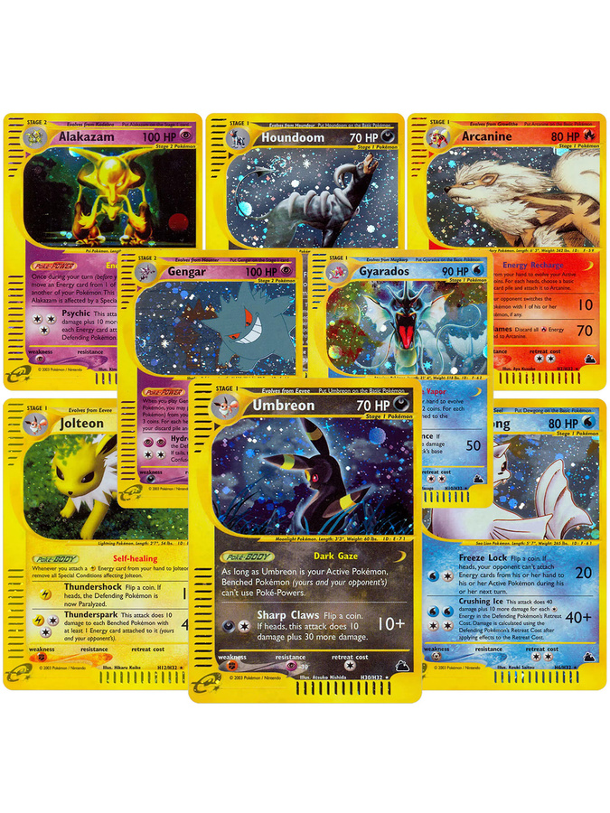 Vintage PKM Skyridge E-Karten, Sammelkarten, Set / Bundle - Bild 5