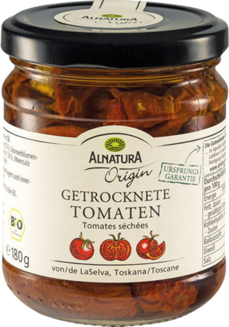 Alnatura Bio Getrocknete Tomaten 180 g - Bild 1