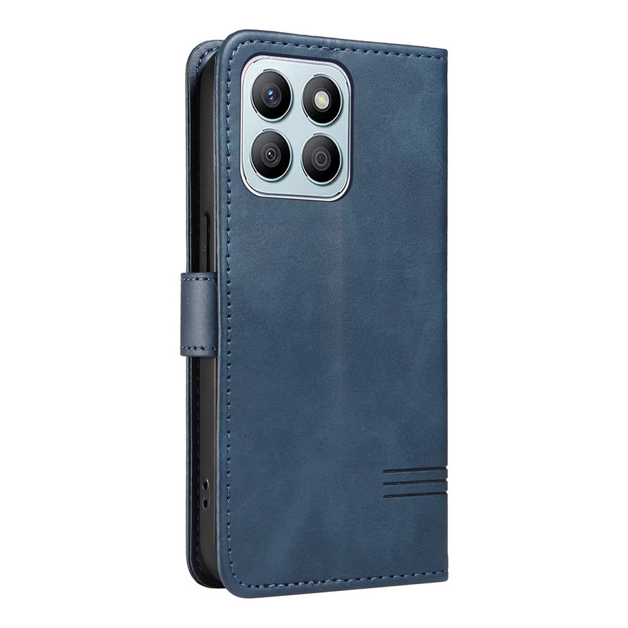 Magnetische Lederhülle für Huawei Honor X9 X9A X9B X9C X9D X8 X8A X8B X8C X7 X6 X5 Smart Wallet mit Kartensteckplätzen in Schwarz oder Blau - Bild 2