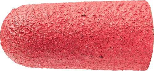 PFERD TOOLS POLICAP Schleifkappe PC Rundkegelform Keramikkorn für Edelstahl, Farbe: Rot, Durchmesser: 11 mm, Höhe: 25 mm, 50 Stück - Bild 1