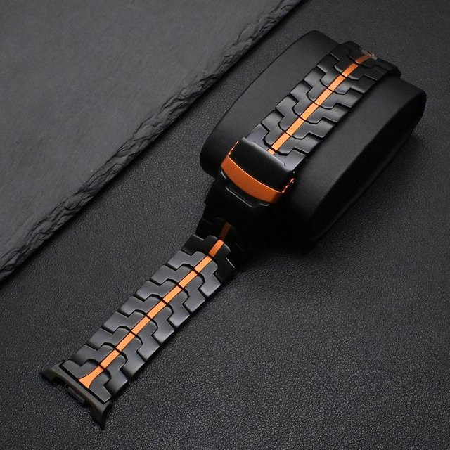 Jaytop Uhrenarmband Titan, Schwarz, Herren - Bild 1