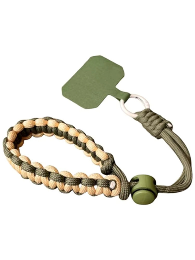 NMEGOU Handgewebtes verstellbares Handy-Universal-Etui mit Handschlaufe und Anti-Verlust-Armband für Outdoor-Sport - Bild 2