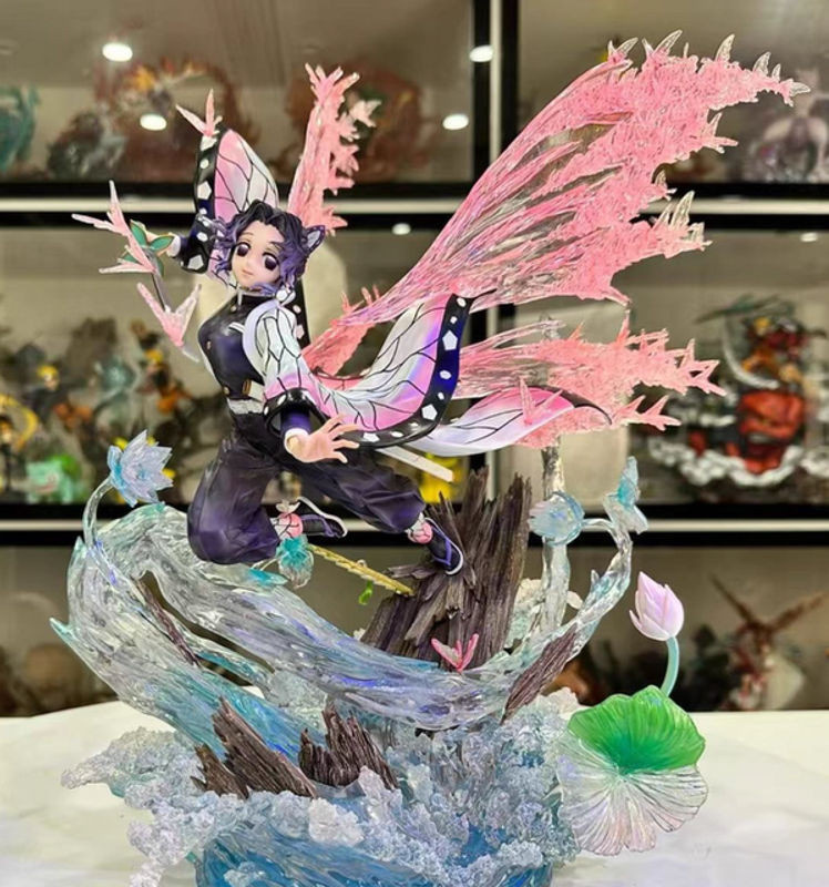 Bandai Demon Slayer Anime-Figur Kochou Shinobu Insekten-Säule, mehrfarbig, Höhe: 33 cm - Bild 1