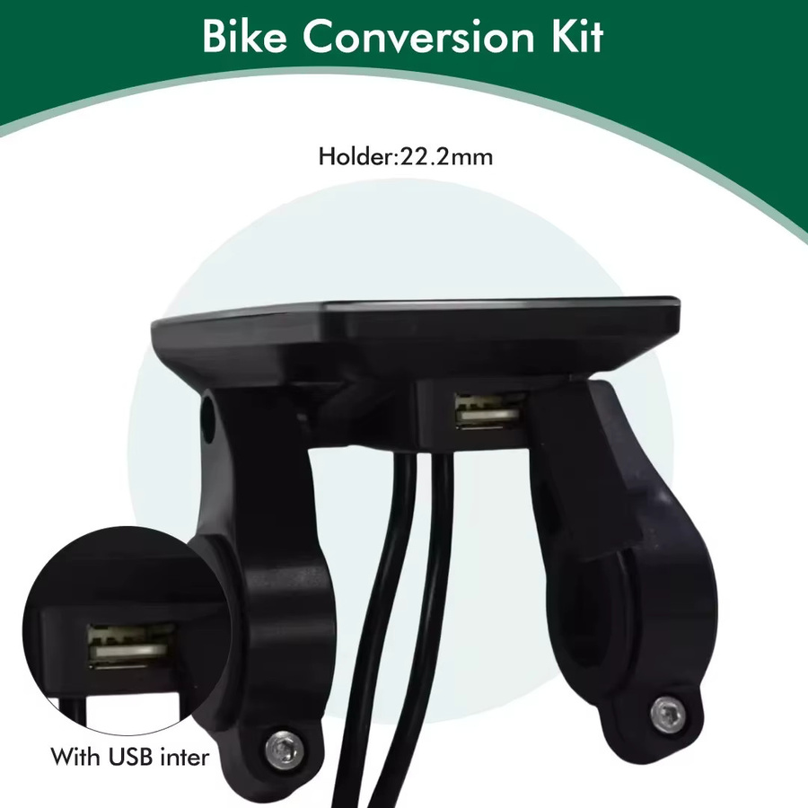 Mcezdy M6C E-Bike Farbdisplay LCD-Bildschirm mit UART No2 Protokoll und 5-Pin Anschluss in Schwarz - Bild 5