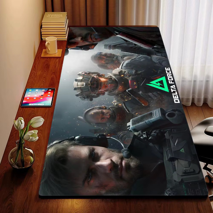 D-Delta Gaming Force Pad Mauspad XXL in Schwarz und Multicolour für Gamer - Bild 2