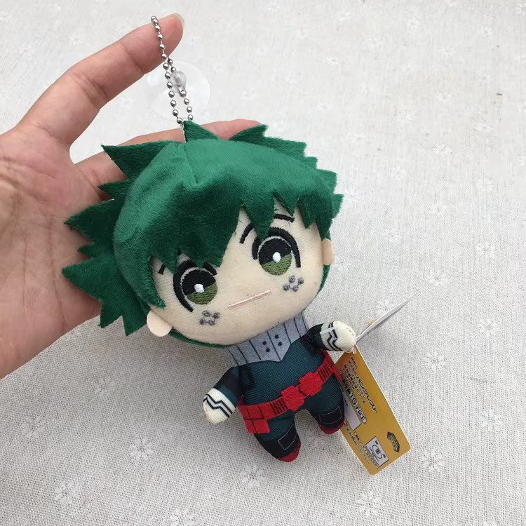 Bandai My Hero Academia Plüsch-Puppen-Schlüsselanhänger, Deku Bakugo Todoroki, Anime-Figur, Bunt / Mehrfarbig - Bild 4