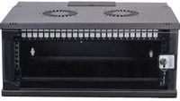 Digitus Netzwerkschrank SOHO Pro 19 Zoll 4 HE Schwarz B/T: 540 x 400 mm - Bild 1