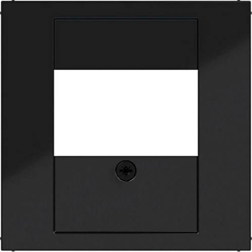 Hager Abdeckung WAF1106BG in Nachtschwarz glänzend - Bild 1