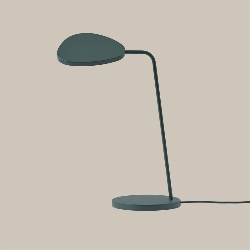 Muuto Leaf Tischleuchte in Grün aus Metall mit verstellbarem Design - Bild 2