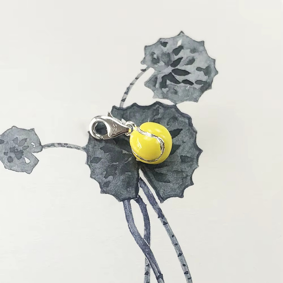 Thaddaeus Charm-Anhänger, 925 Silber, Unisex - Bild 1