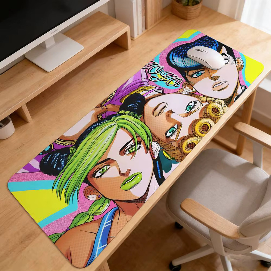 J-JoJo's B-Bizarre Adventure Mauspad Schreibtischunterlage in Multicolour - Bild 2