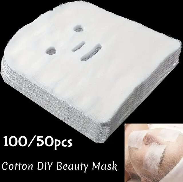 YOCITY Gesichtsmaske Gaze, 100/50 Stück, Baumwolle, Unisex - Bild 1