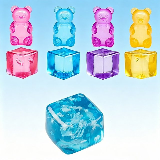 Nee doh Nice Cube, süßer Bären-Maltose-Würfel, stressresistentes Spielzeug - Bild 1