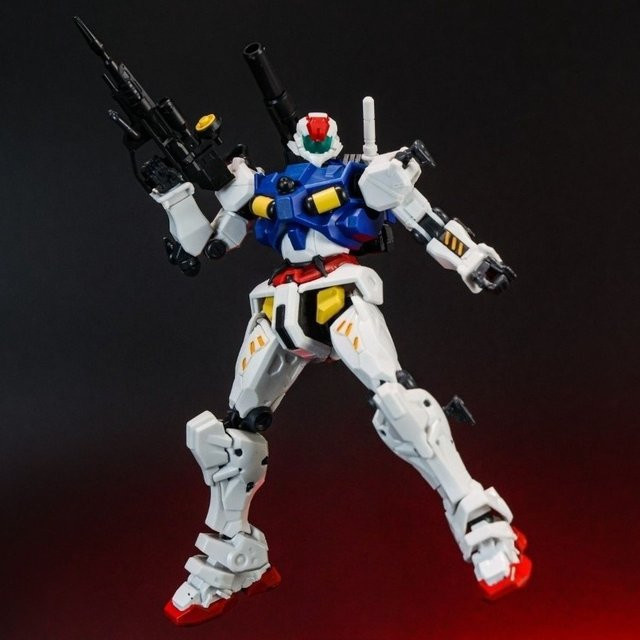 Bandai HG RGM-79 LEBAO Modell Sayla weiß Light-Type Guncannon, Bausatz, Actionfigur, Roboter, Plastikmodell - Bild 1