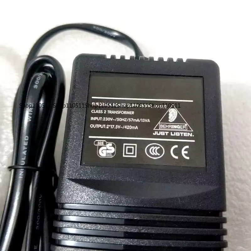 Behringer externes Netzteil in Schwarz, kompatibel mit UB502 und 802 XENYX 1002 Audio-Mixern - Bild 2