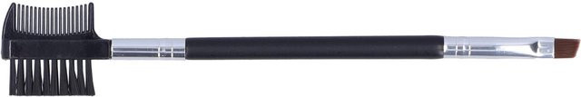Beautyyy Augenbrauen-Wimpernbürstenformer, Doppelkopf-Wimpernkamm, black - Bild 1
