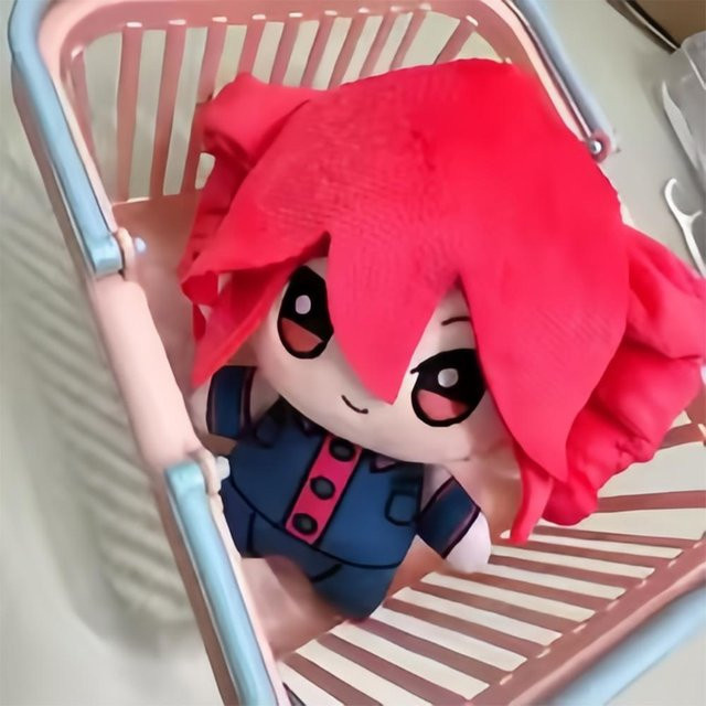 Yiran toy Kasane Teto Plüschtier, 10cm, ab 3 Jahre - Bild 1