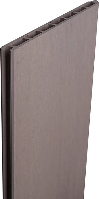 GroJaSolid Stecksystem Grande Einzelprofil Bi-Color Sand, B/H/T: 180 x 25,3 x 1,9 cm - Bild 1