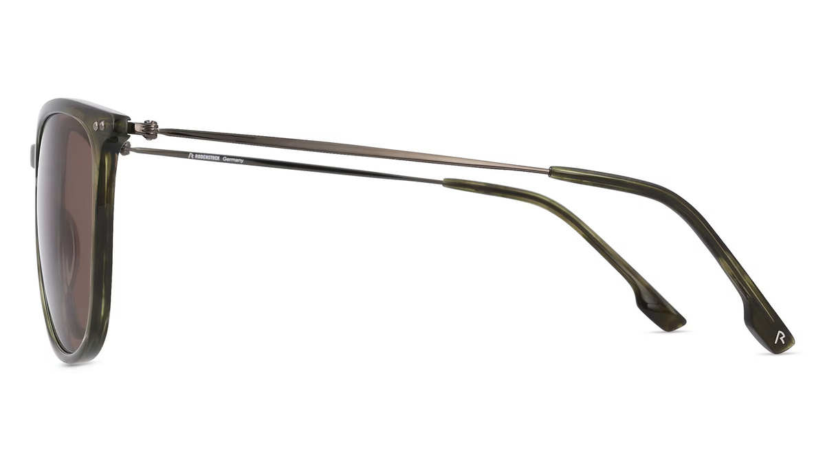 Rodenstock 3342 Sonnenbrille Butterfly, Vollrand, Metall, Damen, grün - Bild 1