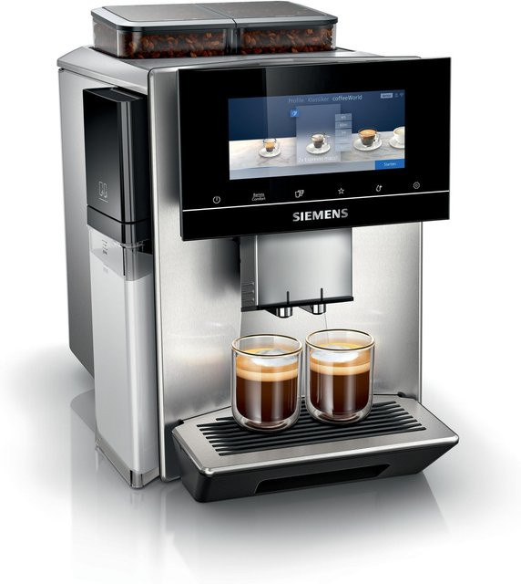 Siemens EQ.900 Plus TQ907FZ3 Kaffeevollautomat in Edelstahl mit integriertem Mahlwerk - Bild 1