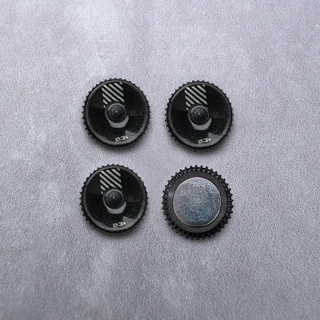 Legierungsmodellauto Räder Serie E, mit Gummireifen & Bremsscheiben, 4-teiliges Set - Bild 1
